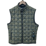 QUILTED VEST WOOL HUNTER GREEN - MV-2001